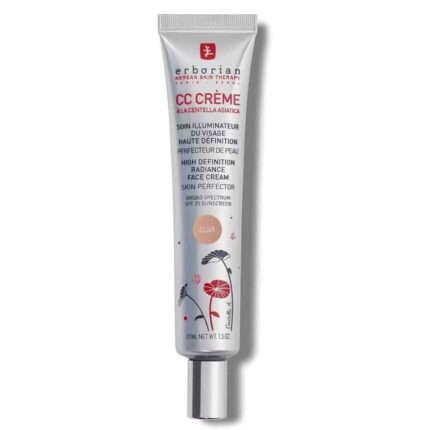 Erborian Cc Creme Illuminator Face Brightener Spf25 Clair 45ml Set 2 Pieces