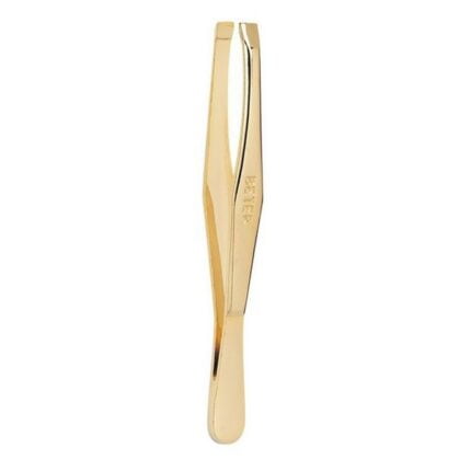 Beter Gilded Straight Tip Tweezers -topify cosmetics