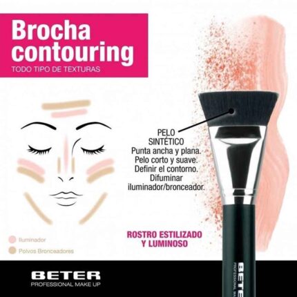 Beter Contouring Brush Synthetic Hair 16.5cm