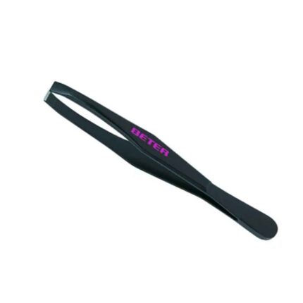 Beter Straight Black Hair Removal Tweezers