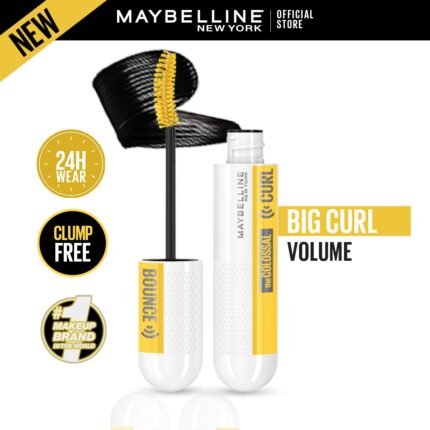 Maybelline Colossal Curl Bounce Mascara Very Black 1 U-topify cosmetics