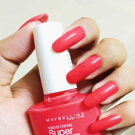 Maybelline Superstay 7 days Gel Nail Color 490 Rose Salsa-topify cosmetics