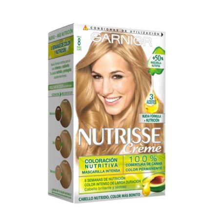 Garnier Nutrisse Crème Nourishing Color 8 Clair Blonde