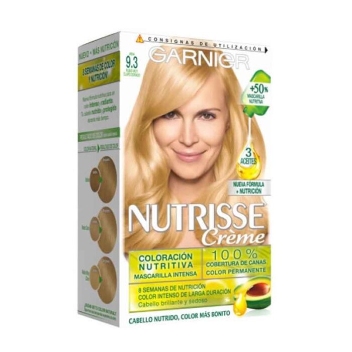 Garnier Nutrisse Crème Nourishing Color 9.3 Very Light Golden Blonde