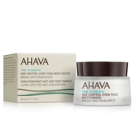 Ahava Time To Smooth Age Control Even Tone Moisturizer Spf20 50ml-topify cosmetics