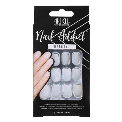 Ardell Nail Addict Natural Squared False Nails