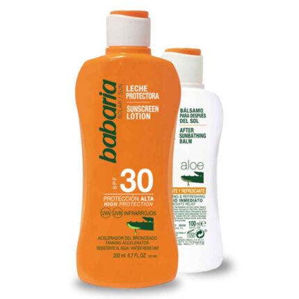 Babaria Sun Sunscreen Lotion Spf30 200ml Set 2 Pieces