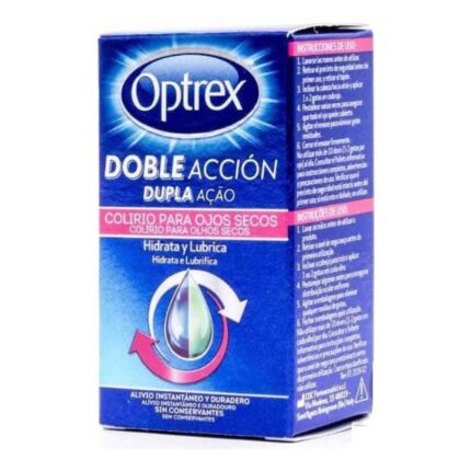 Optrex Doble Acción Dry Eyes Eyedrops 10ml