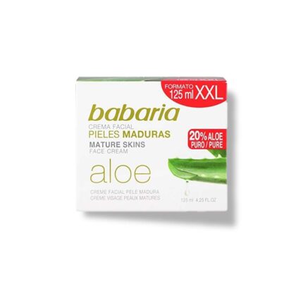 Babaria Aloe Vera Nourishing Facial Cream Mature Skin 125ml-topify cosmetics