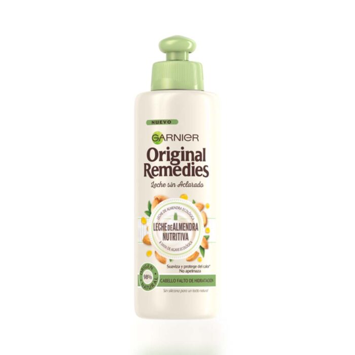 Garnier Original Remedies Cream Without Rinse Almond Milk 200ml-topify cosmetics